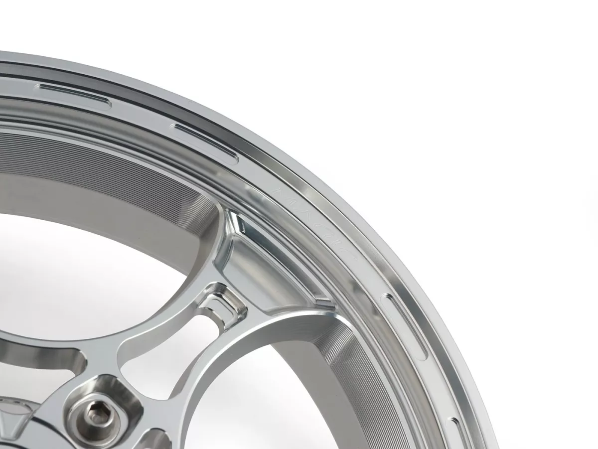 Felgen-Set Magic MG-26 3.00-12 Zoll, geschmiedet, silbern für Vespa GTS/GTS Super/GTV/GT 60/GT/GT L 125-310, Sprint/Primavera 125-150
