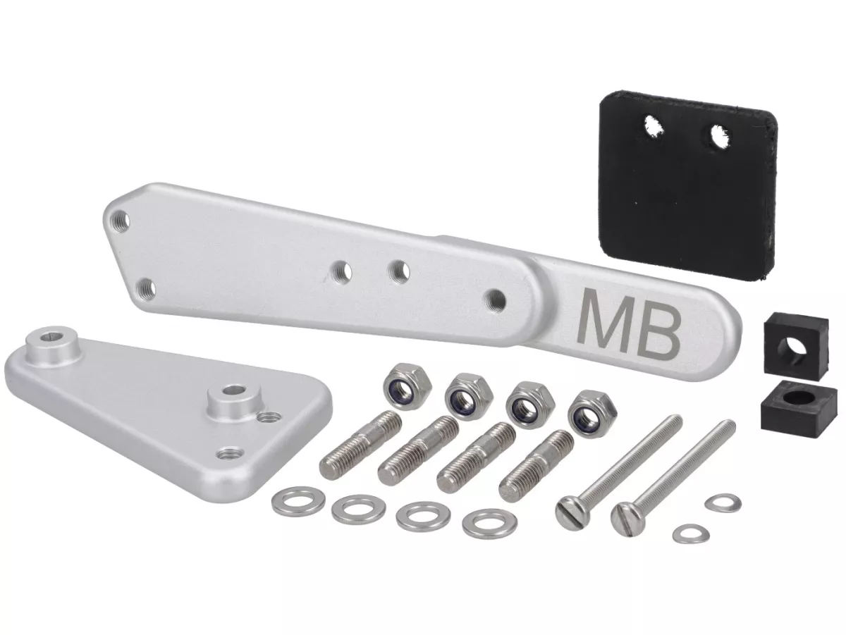 Bevestigingsset CDI/spanningsregelaar -MB DEVELOPMENTS- Lambretta LI (serie 3), LIS, SX, TV (serie 3), DL, GP - voor e-ontsteking