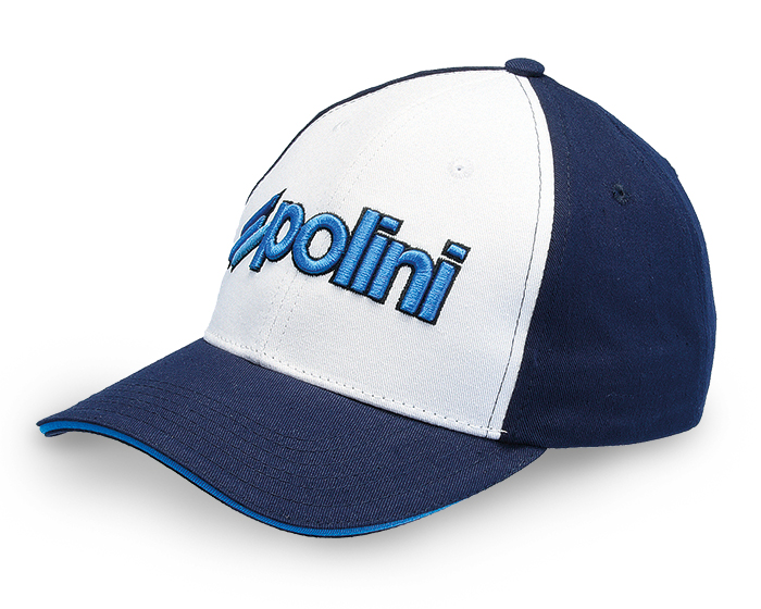 Base Cap -POLINI- Blue Line - blau / weiß
