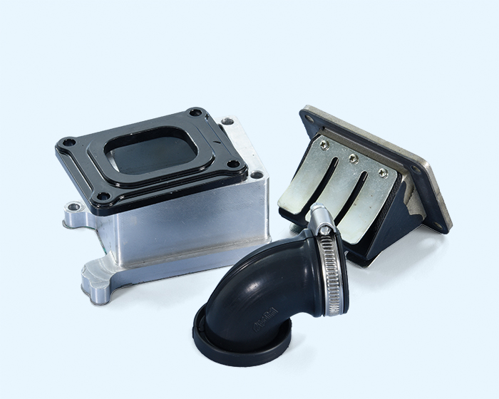 Motorcarter -POLINI membraaninlaat- Vespa PX125/150 Elestart, Motovespa PX125 Iris(99M), PX150 Iris(75M), 125 CL (9CL), 150 CL (9NC) - kan worden gebruikt als vervanging voor de originele Piaggio motorcarter.