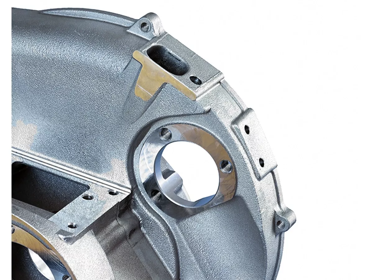 Carter moteur -POLINI admission à membrane- Vespa PX200 Elestart, Motovespa PX200 Iris, DN200, TX200 - utilisable comme remplacement du carter moteur original Piaggio