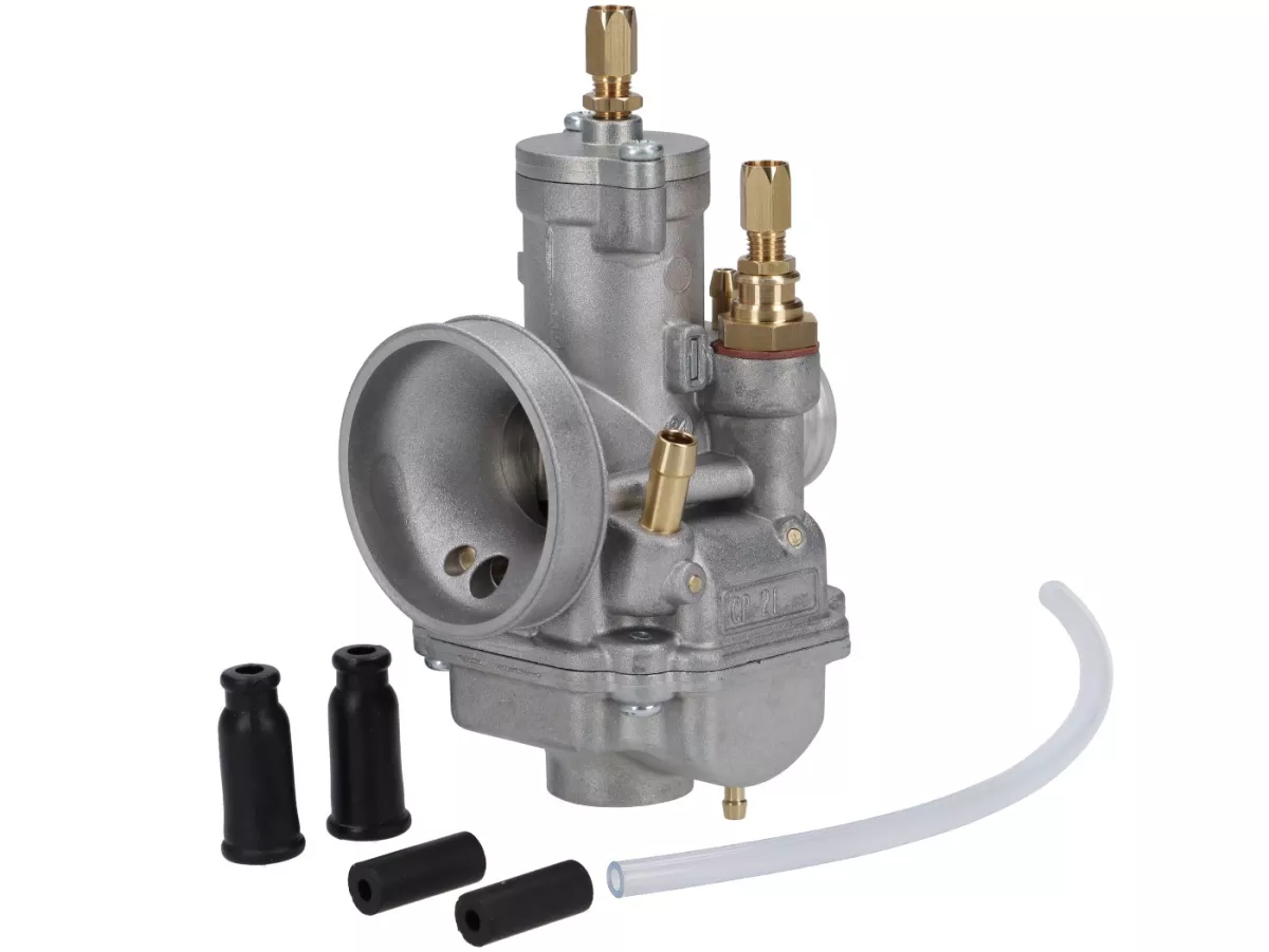 Carburateur -POLINI- CP 21mm - AW=Ø24mm - insteekverbinding - choke met kabel