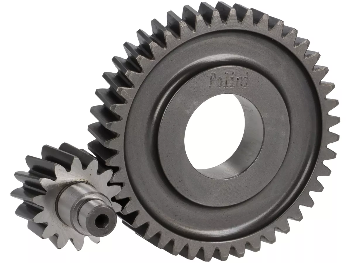 Gearbox sekunder -POLINI- Piaggio 50 IGET E5 - Vespa Primavera 50, Sprint 50, Piaggio Liberty 50 - 14 / 43 = 1:3.07