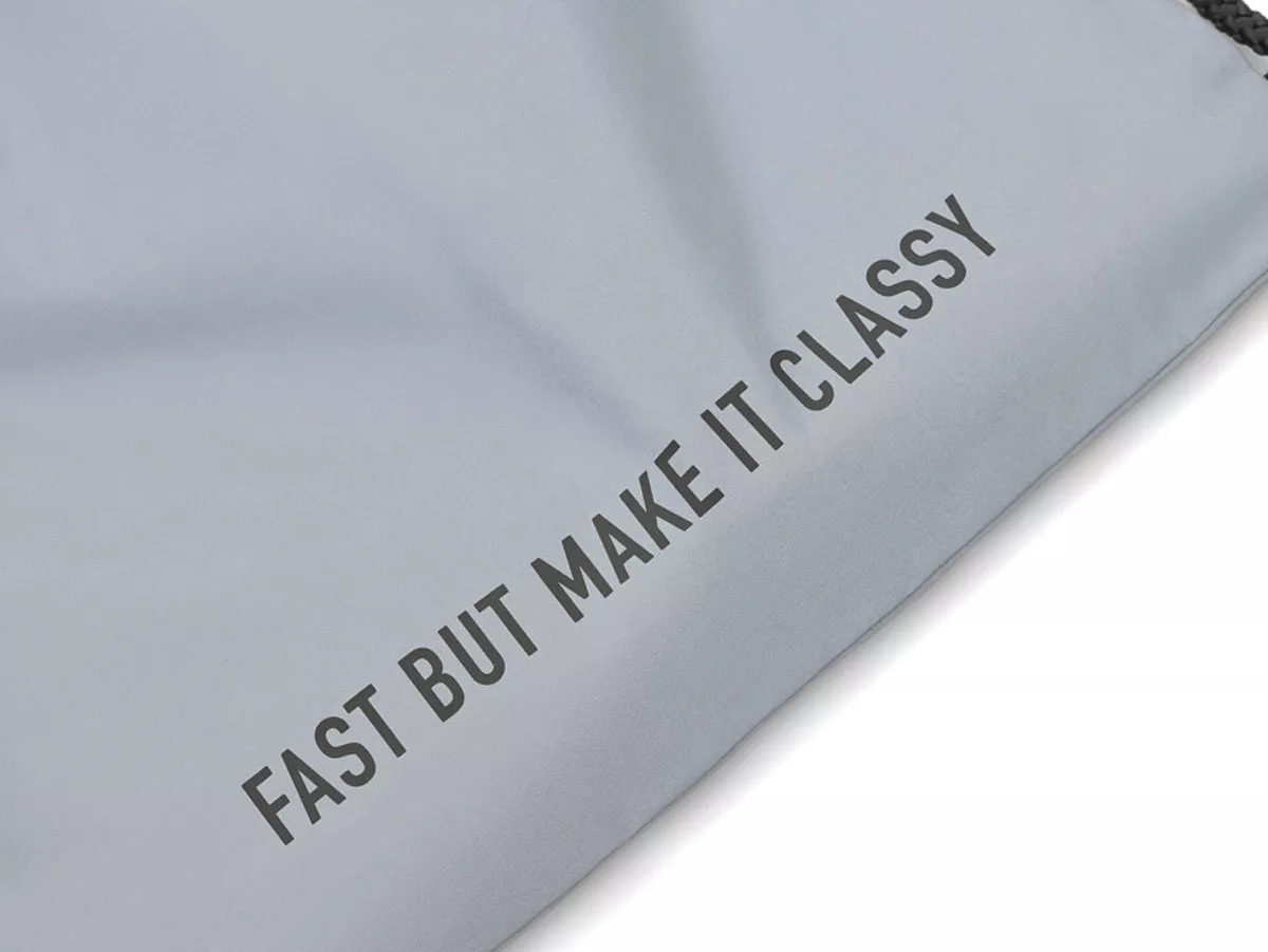 Vespa ryggsäck gympapåse grå