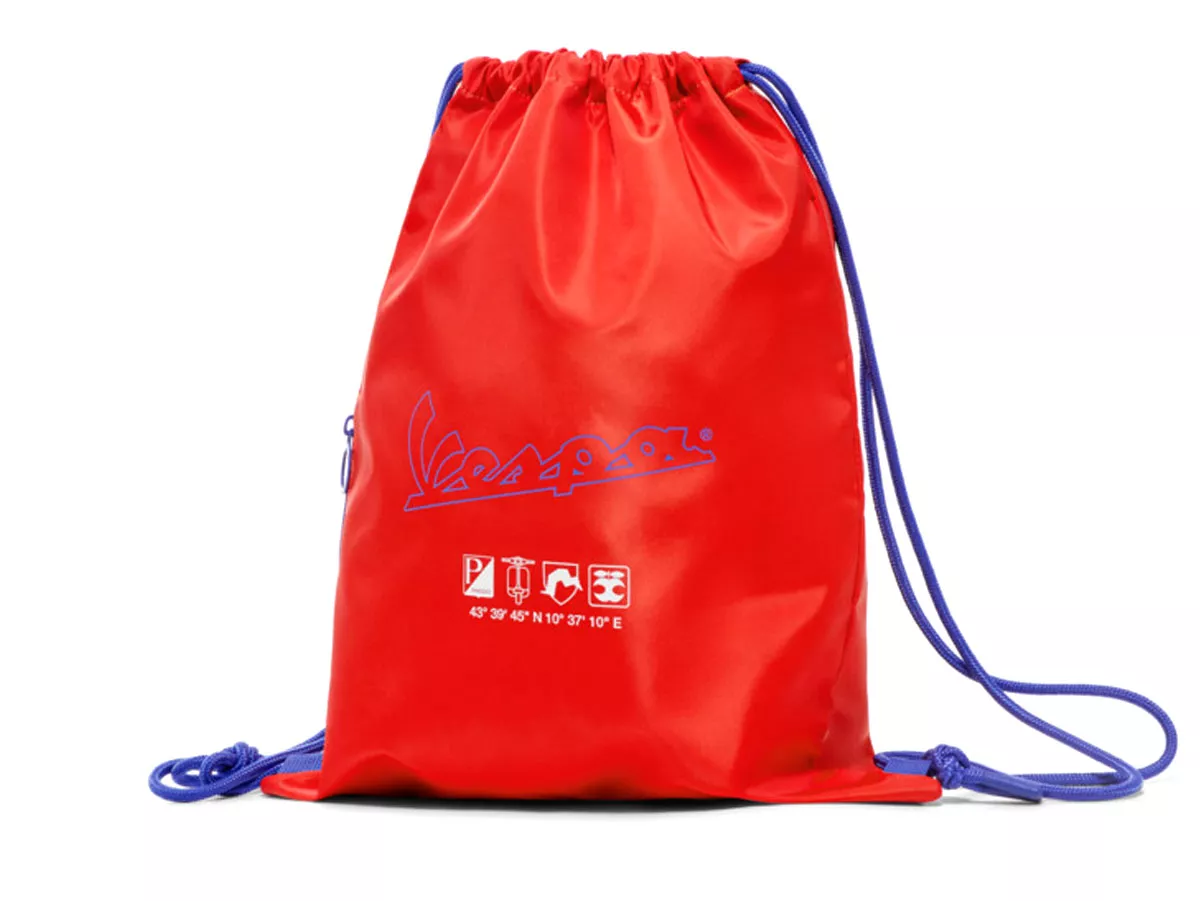 Vespa ryggsäck gympapåse Orange