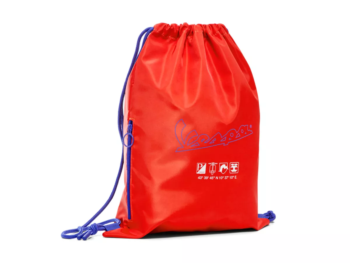 Vespa ryggsäck gympapåse Orange