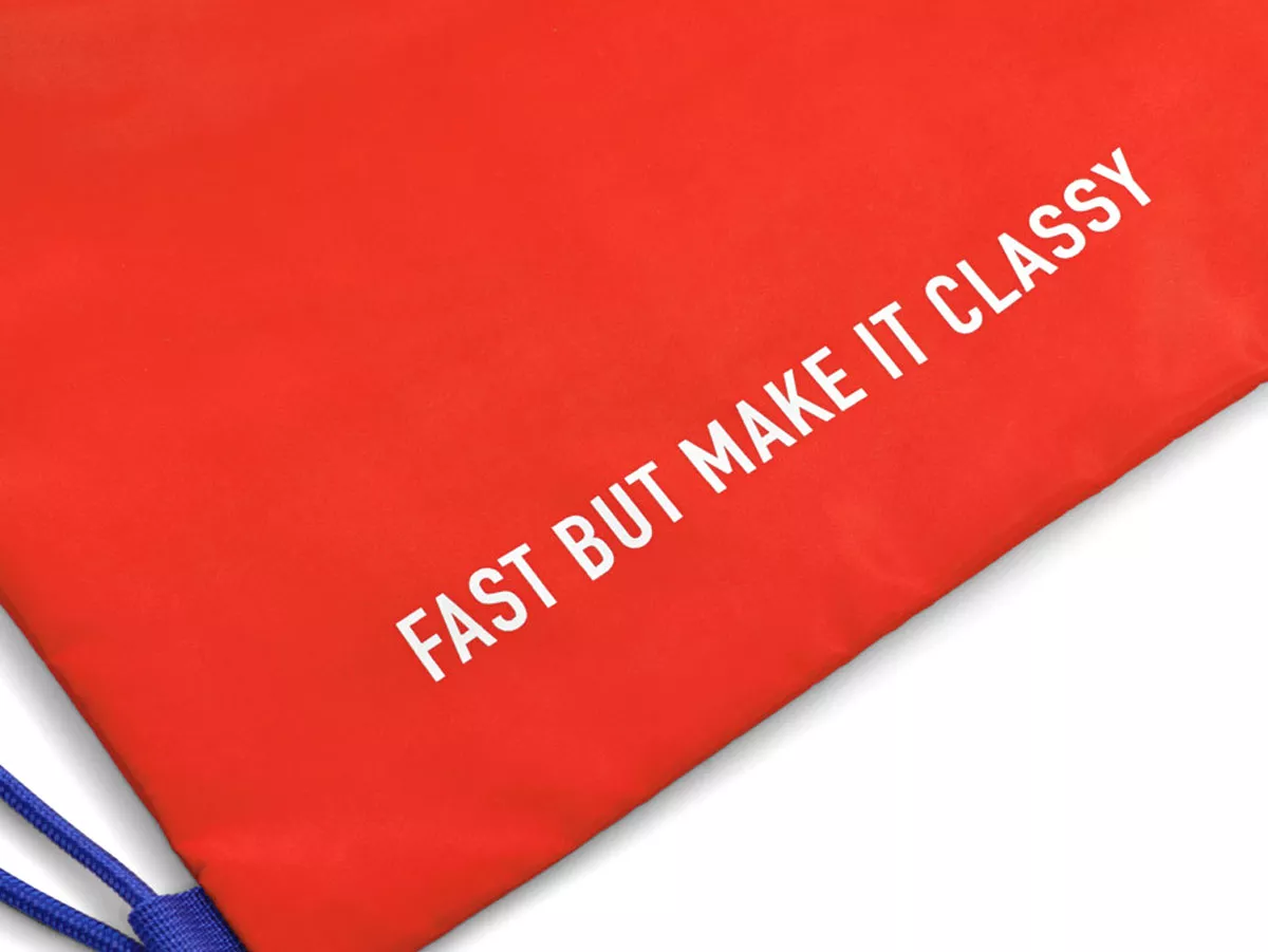 Vespa ryggsäck gympapåse Orange