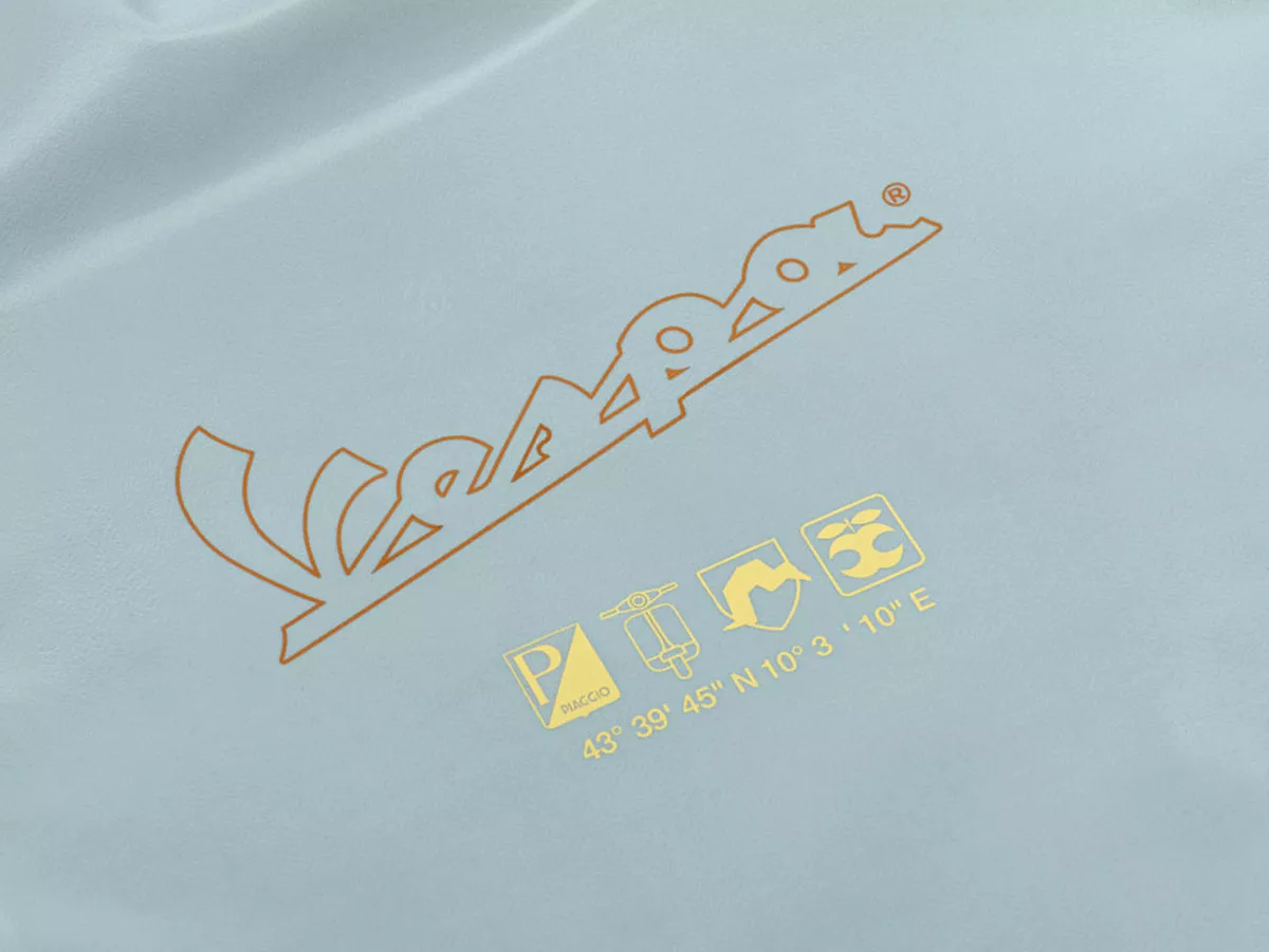 Vespa ryggsäck gympapåse grön