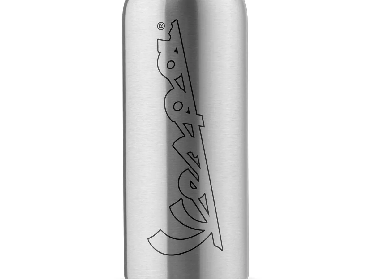 Botella Vespa acero inoxidable gris 500ml
