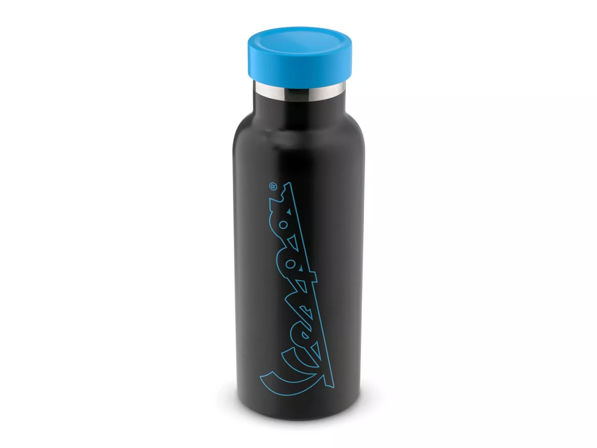 Botella Vespa acero inoxidable negro 500ml