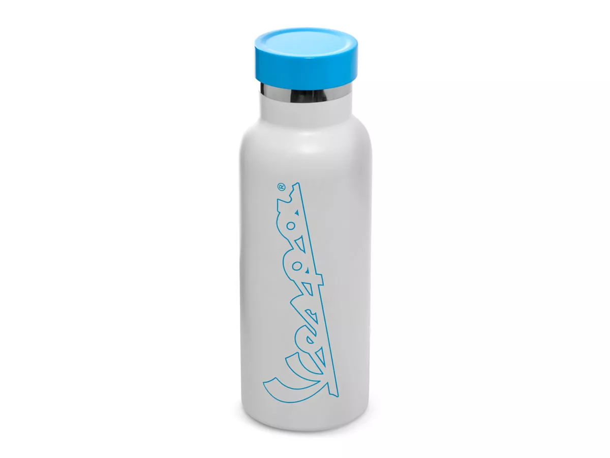 Vespa dricksflaska rostfritt stål vit 500ml