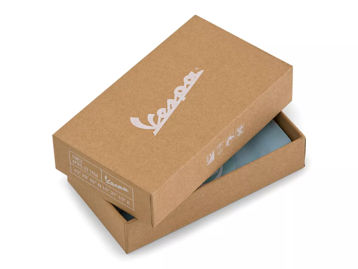 Vespa sleutelhanger groen