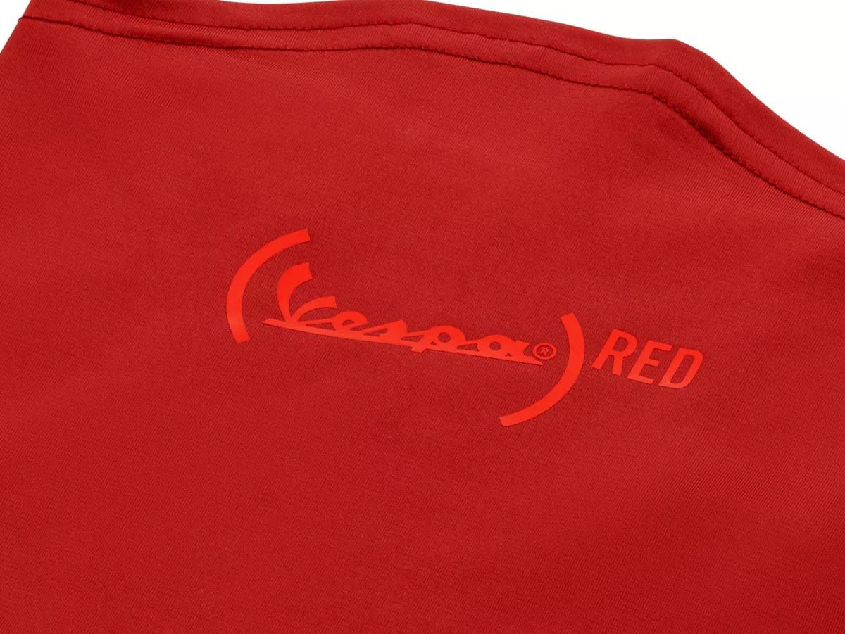 Vespa RED buis sjaal nekwarmer rood