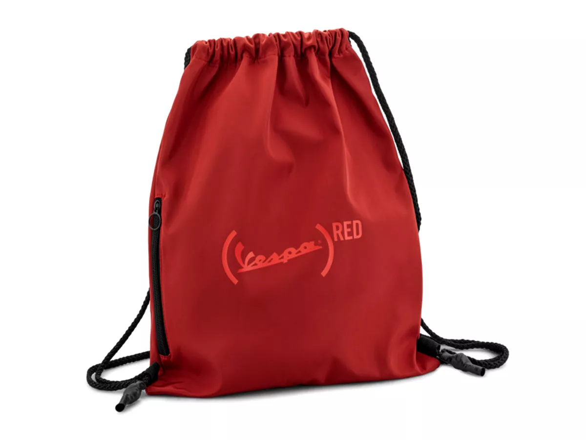 Tas Ransel Gym Vespa Merah - Merah