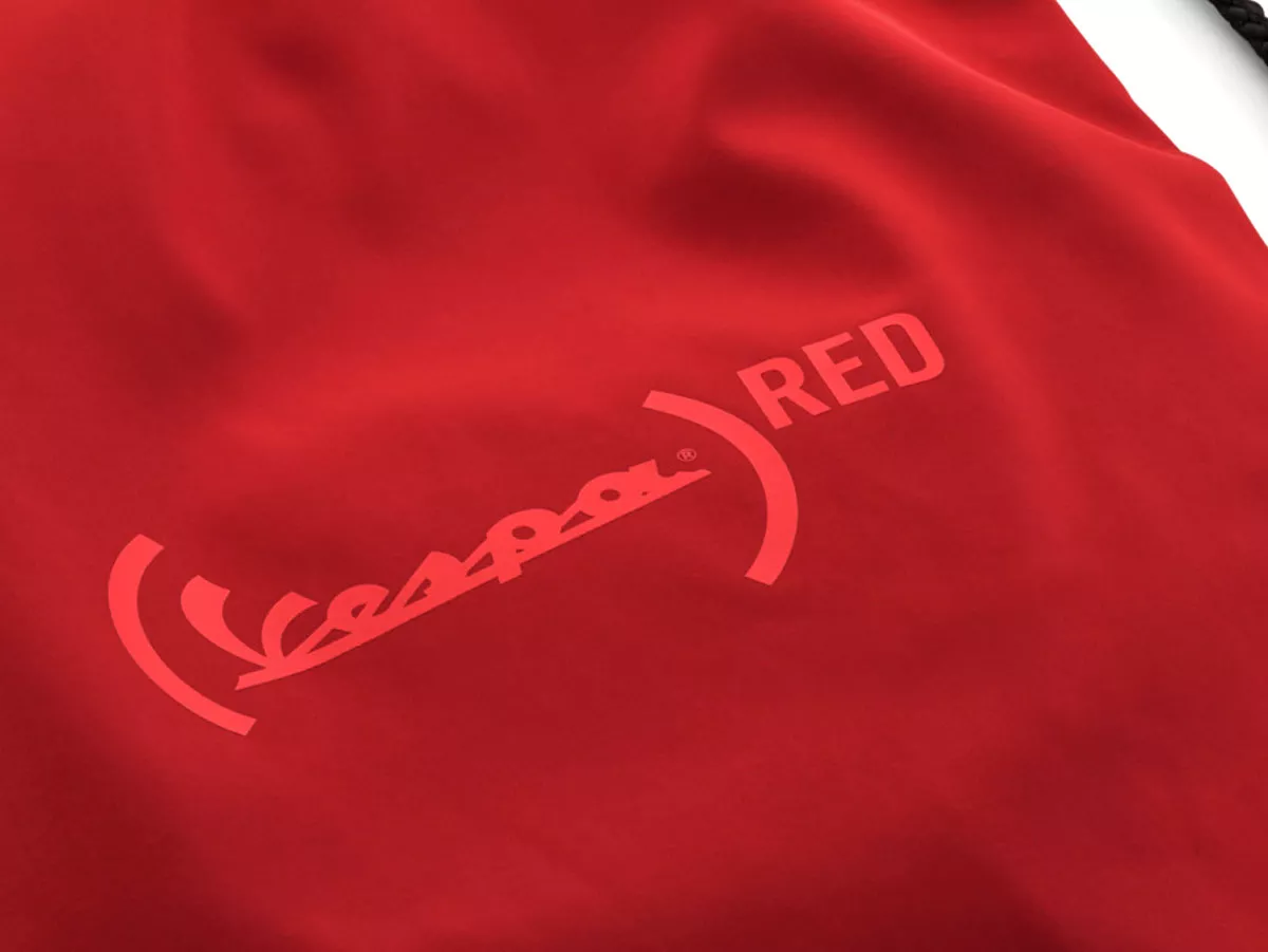 Tas Ransel Gym Vespa Merah - Merah