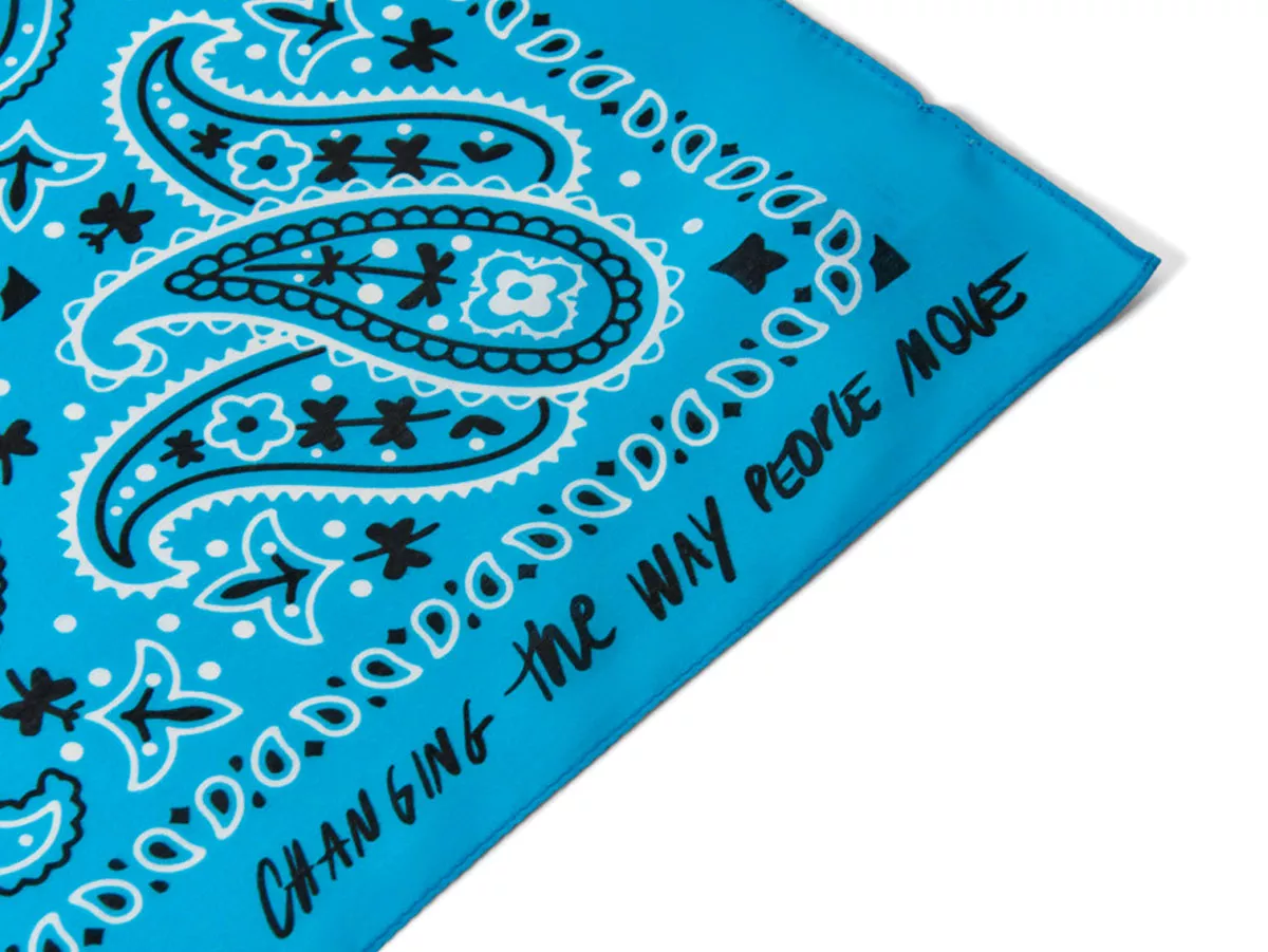 Vespa bandana 140 anni Piaggio blu