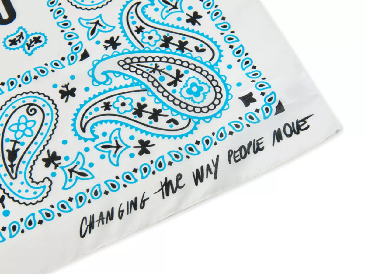 Vespa bandana 140 anni Piaggio bianco