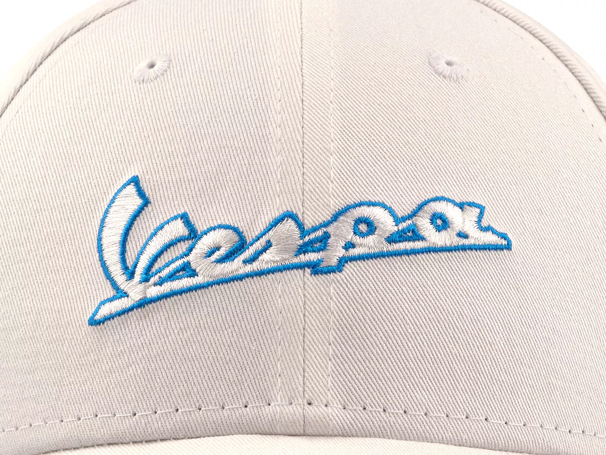 Gorra de béisbol Vespa DEC New Era 9Forty® Blanca