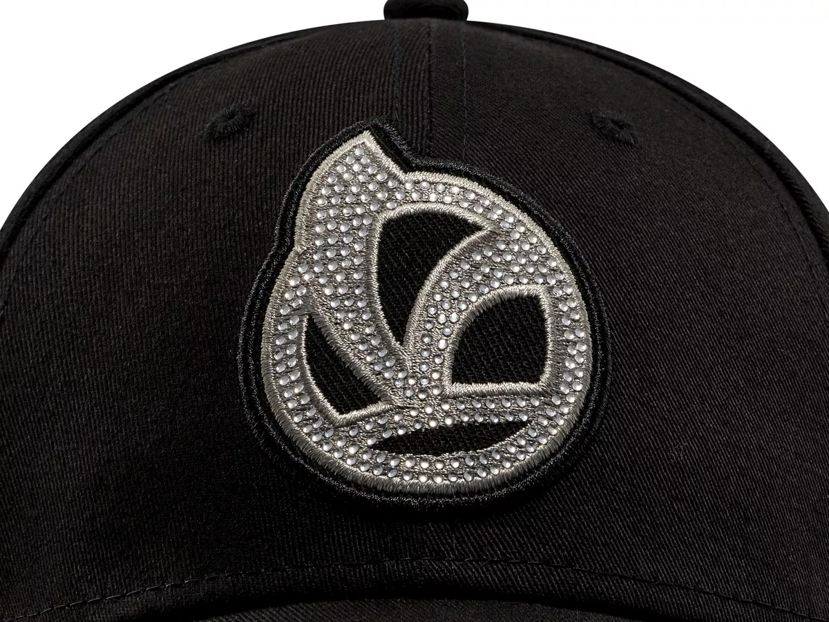 Gorra de béisbol Vespa Bling, New Era 9Forty® Negra