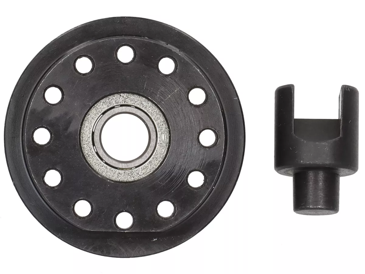 Kopplingstryckplatta -PINASCO, kullager, typ Vespa Largeframe PX, Rally, Sprint GT, GTR, VNA, VNB, VBA, VBB, VBC, VNC,