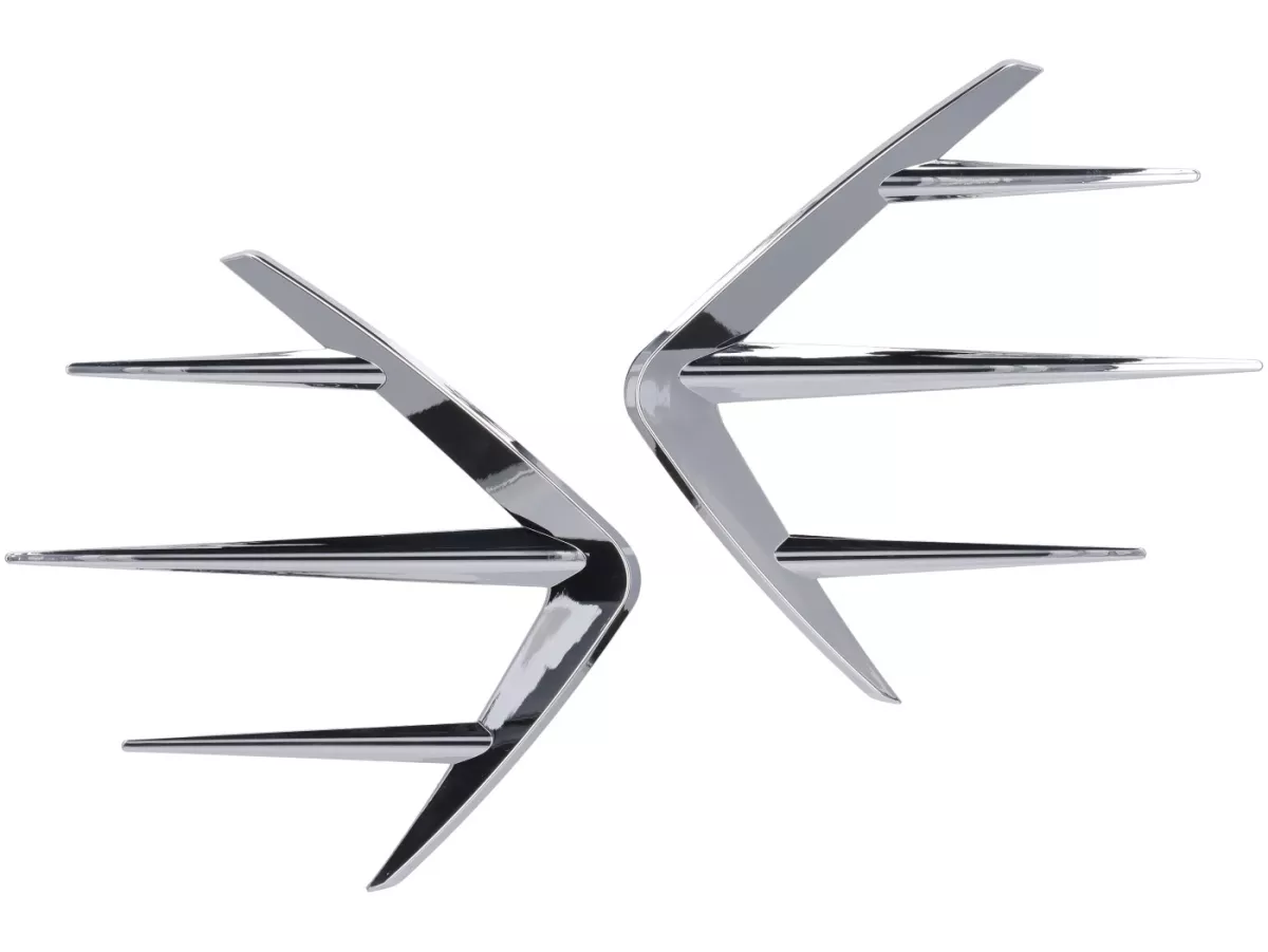 Side cover decoration -ROYAL ALLOY- Royal Alloy GP 125-300 - SX Style Set
