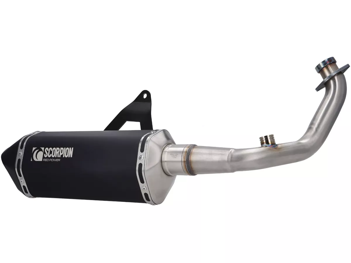 Exhaust -SCORPION- Serket Parallel - Royal Alloy GP 300, TG 300 - black coated