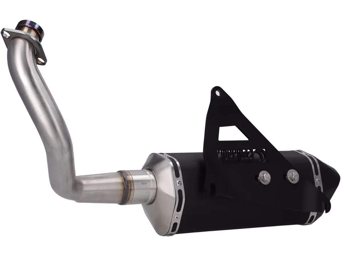 Exhaust -SCORPION- Serket Parallel - Royal Alloy GP 300, TG 300 - black coated