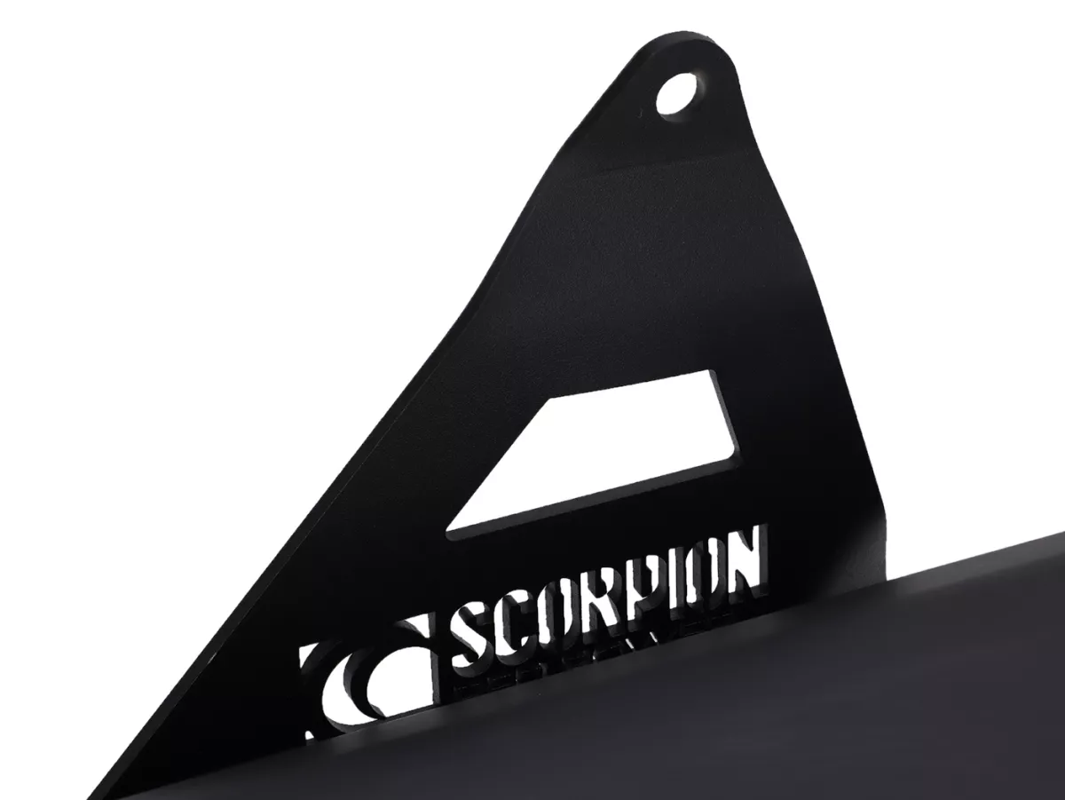 Exhaust -SCORPION- Serket Parallel - Royal Alloy GP 300, TG 300 - black coated
