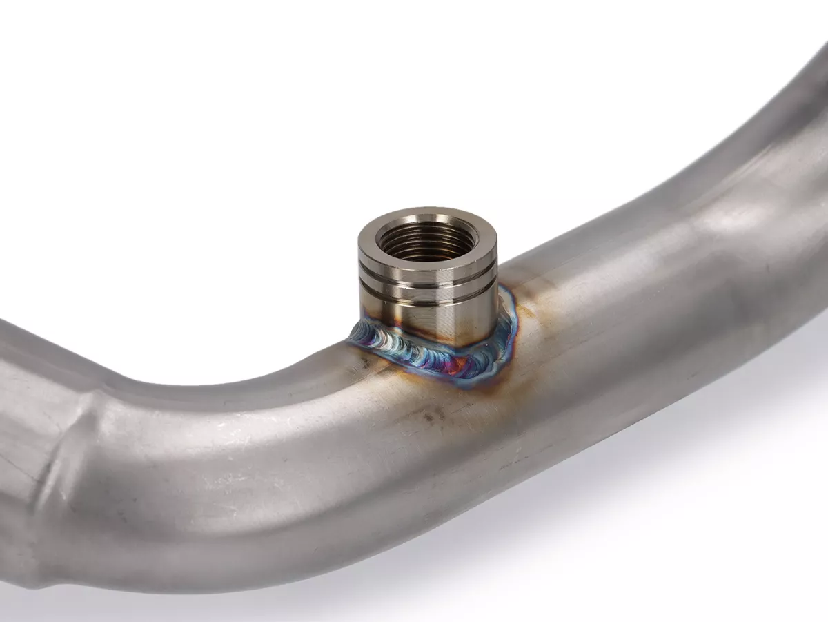 Avgasrör -SCORPION- Serket Parallel - Royal Alloy GP 300, TG 300 - Borstat rostfritt stål