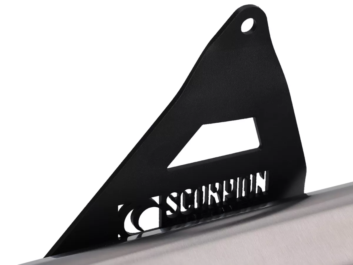 Avgasrör -SCORPION- Serket Parallel - Royal Alloy GP 300, TG 300 - Borstat rostfritt stål