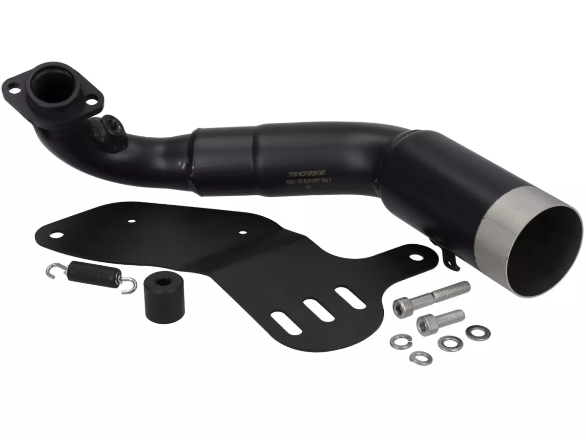 Exhaust manifold -REMUS- RS 2.1 without catalytic converter Euro 5+ - Vespa GTS 310 Keyless