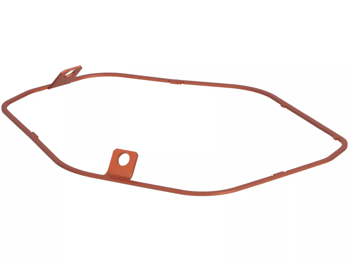 Color ring for rear silencer -REMUS- RS 2.0 and 2.1 - Vespa GTS 125-310 - orange