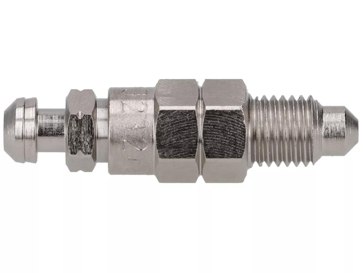 Entlüftungsnippel Bremszange -STAHLBUS- M8 x 1,0 x 12mm, Edelstahl