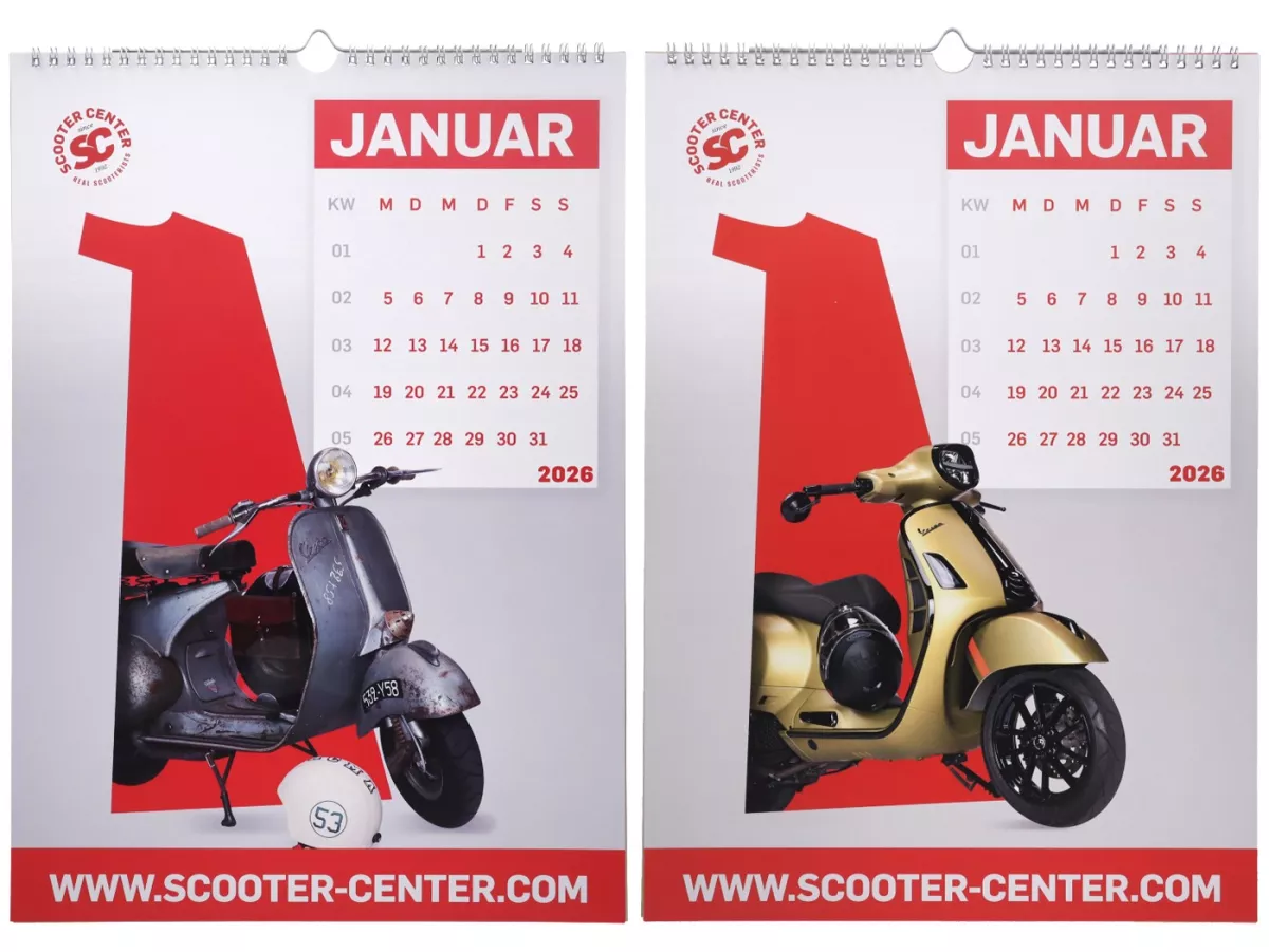 Calendario -SCOOTER CENTER- 2026