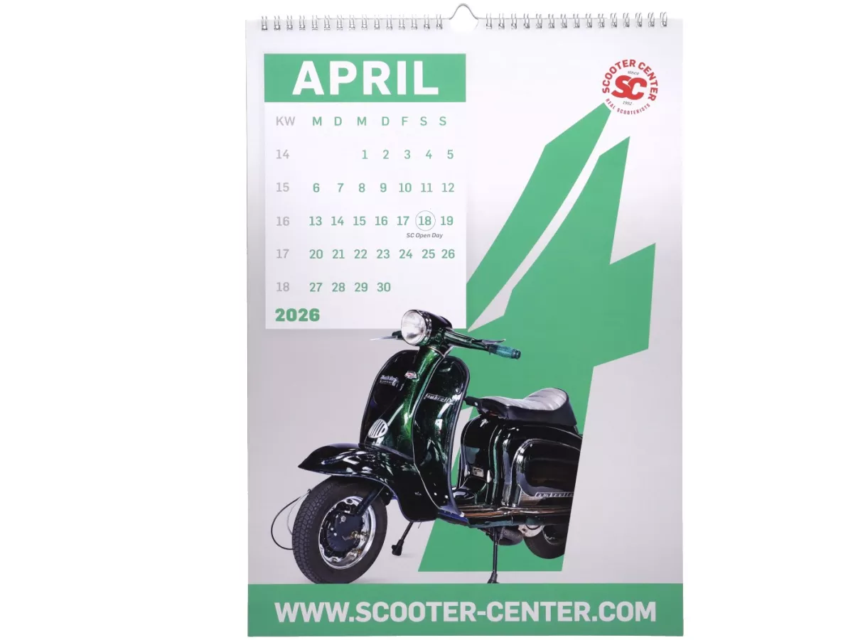 Calendario -SCOOTER CENTER- 2026