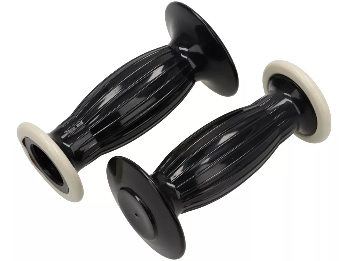 Handvatten Lambretta Mod. Biemme -SECURIT ANTIVIBRANTE- Lambretta serie 1 en 2 - diameter 27mm - zwart