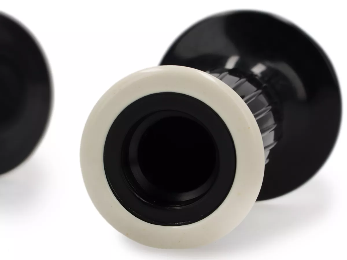 Handvatten Lambretta Mod. Biemme -SECURIT ANTIVIBRANTE- Lambretta serie 1 en 2 - diameter 27mm - zwart