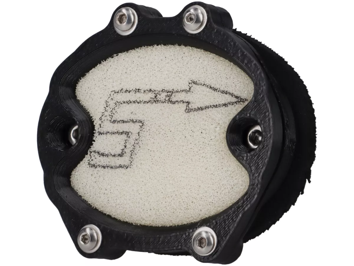 Extra luchtfilter -SIL-TECH PERFORMANCE- Vespa Largeframe- geschikt voor bijv. Vespa GT/GTR/TS125, Sprint 150/Veloce Rally 180/200