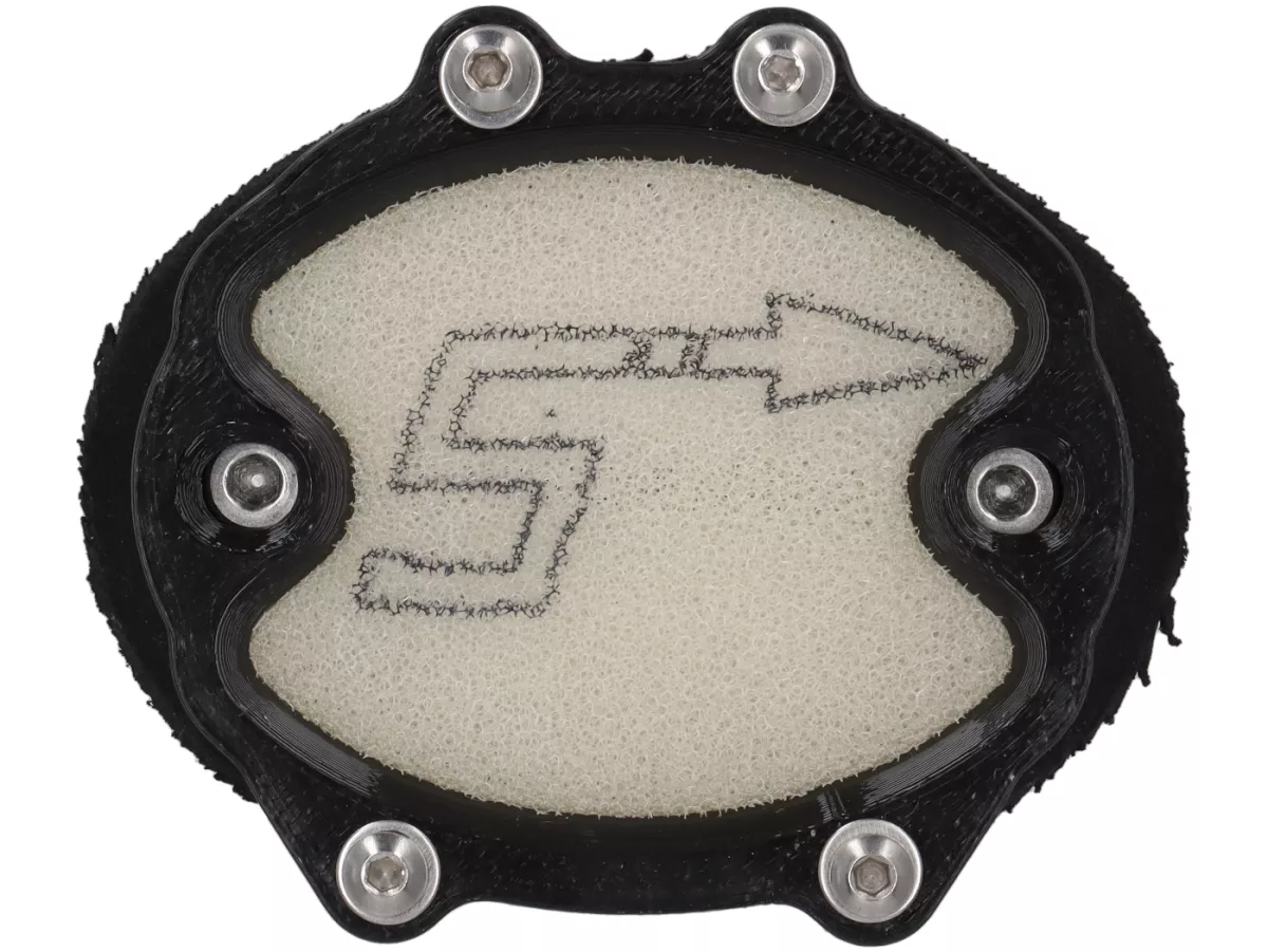 Extra luchtfilter -SIL-TECH PERFORMANCE- Vespa Largeframe- geschikt voor bijv. Vespa GT/GTR/TS125, Sprint 150/Veloce Rally 180/200