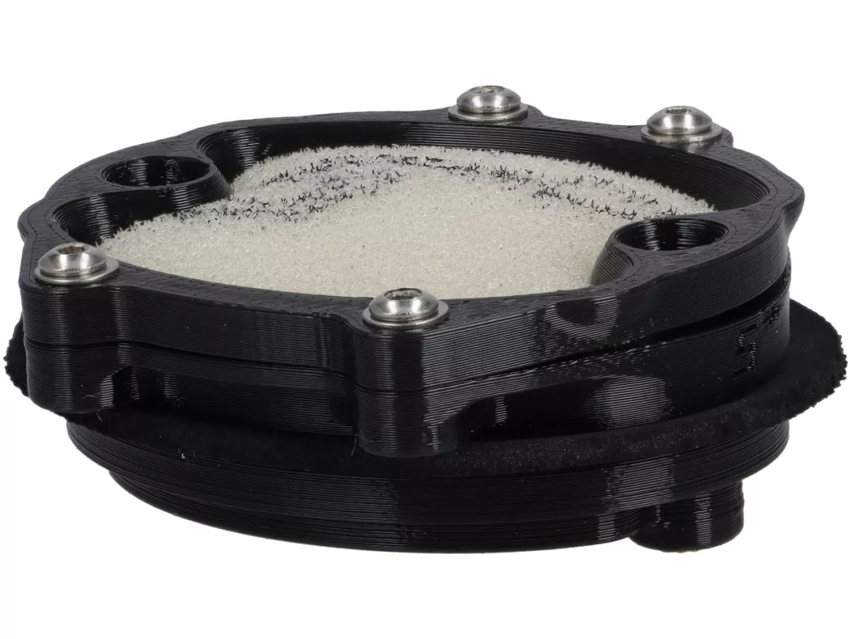 Extra luchtfilter -SIL-TECH PERFORMANCE- Vespa Largeframe- geschikt voor bijv. Vespa GT/GTR/TS125, Sprint 150/Veloce Rally 180/200