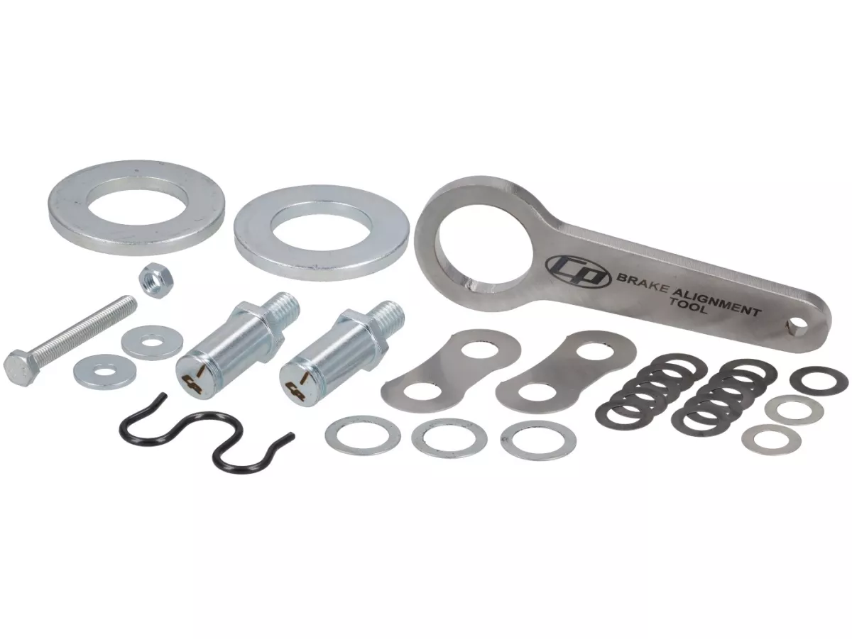 Sticky's Eccentric Brake Pin Set und Werkzeug -CASA PERFORMANCE- Lambretta LI, LIS, SX, TV, DL, GP