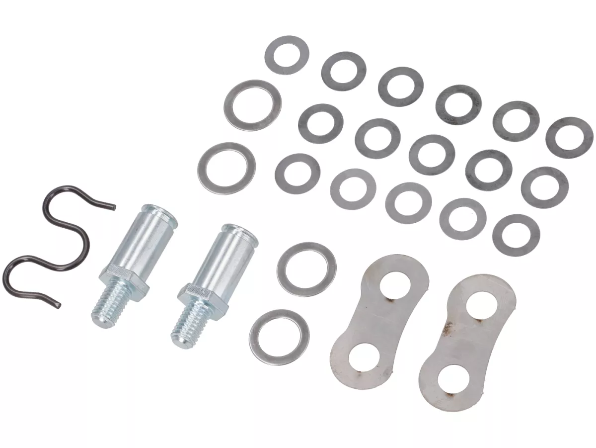 Sticky's Eccentric Brake Pin Set ohne Werkzeug -CASA PERFORMANCE- Lambretta LI, LIS, SX, TV, DL, GP