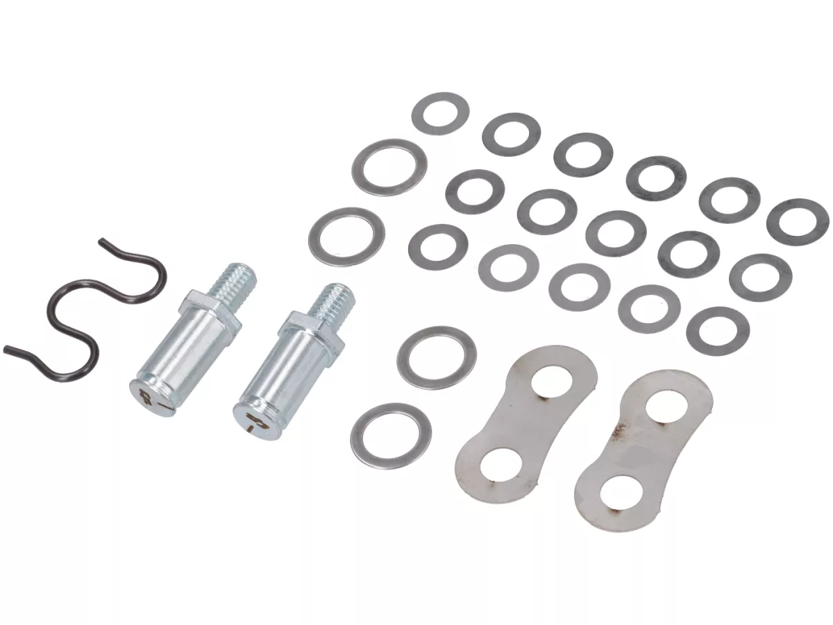 Sticky's Eccentric Brake Pin Set ohne Werkzeug -CASA PERFORMANCE- Lambretta LI, LIS, SX, TV, DL, GP