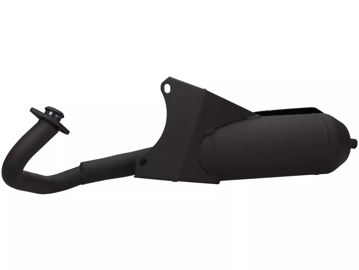 Exhaust -TECNIGAS- Silent Pro Black - Piaggio Vespa ET2 (up to 1998), Sfera 50 (NSL), Sfera 50 (RST), Aprilia Habana/Mojito (Piaggio)