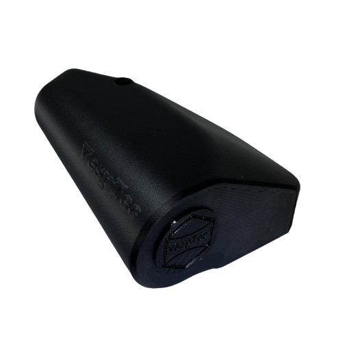 Couvercle de cuve de carburateur -VESPTEC- Qicklock Airbox avec partie inférieure Venturi pour carburateur SI24-SI26-. Vespa Largeframe 1957-2016 - PX, Rally, Sprint, Super, TS, GT, GTR, VBA, VBB, VNB - Plastique (ASA, noir)