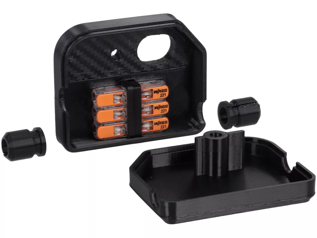 Caja de cables motor -VESPTEC XL Wago- Vespa PX Lusso (a partir de 1984)