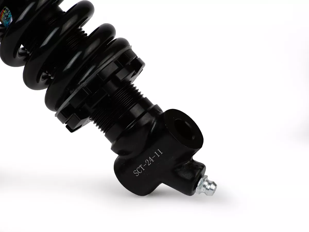 Amortiguador muelle, ajustable, delantero, negro -WLDS- Vespa VM1T/VNA, ACMA/VNA/VNB/ 150VB/VL/VB1/VBA/VBB/GT/GTR TS/Sprint Rally- negro