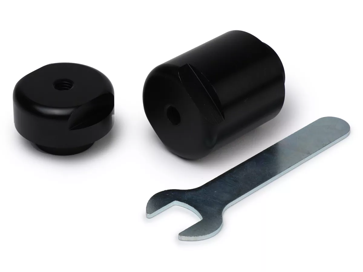 Schokdemperveer, instelbaar, voor, chroom -WLDS- Vespa VM1T/VNA, ACMA/VNA/VNB/ 150VB/VL/VB1/VBA/VBB/GT/GTR TS/Sprint Rally- chroom