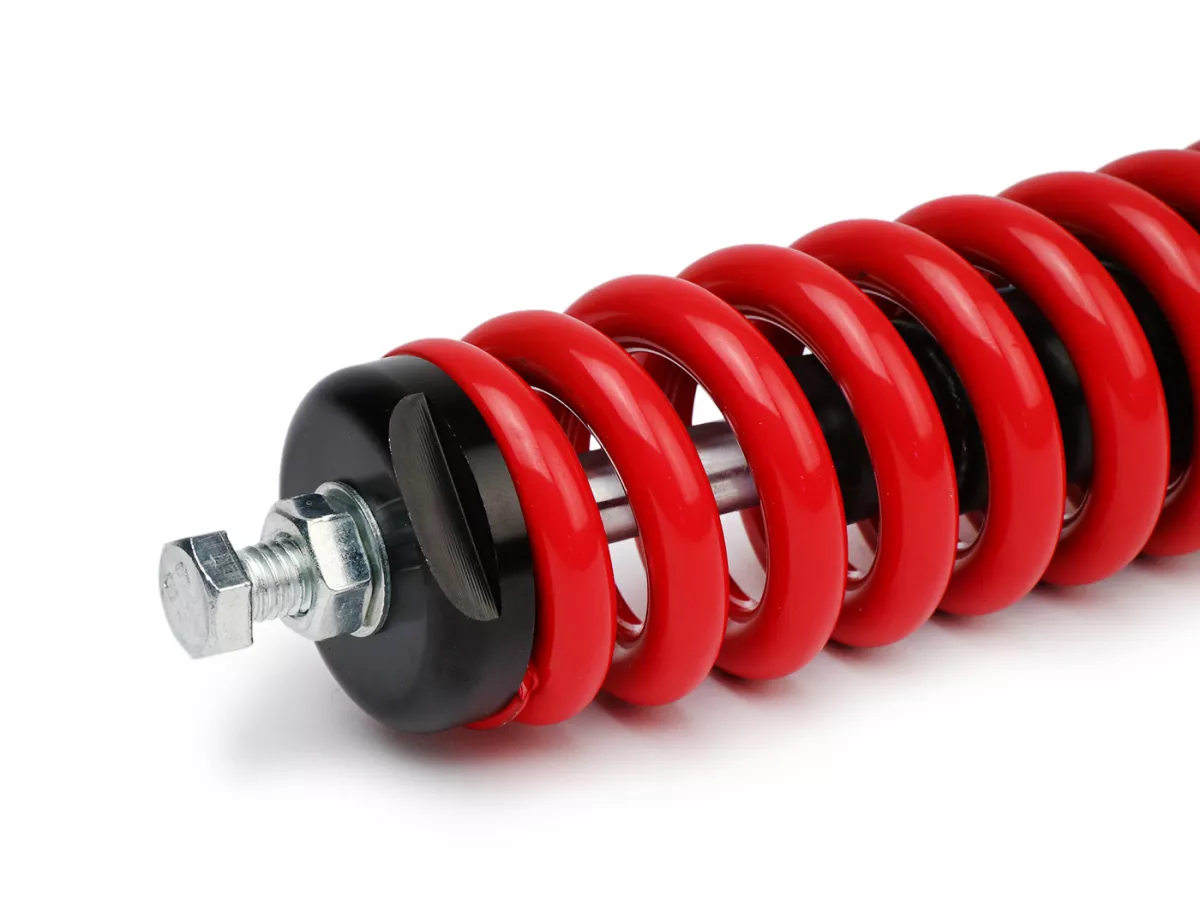 Muelle amortiguador, ajustable, delantero, rojo -WLDS- Vespa VM1T/VNA, ACMA/VNA/VNB/ 150VB/VL/VB1/VBA/VBB/GT/GTR TS/Sprint Rally- rojo