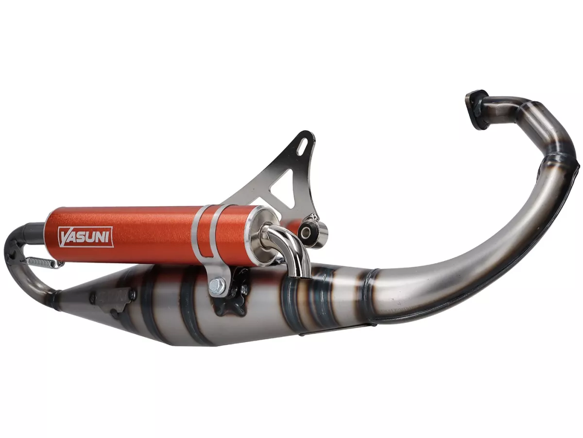 Exhaust -YASUNI- R PRO - Minarelli 50 ccm (vertical) - orange